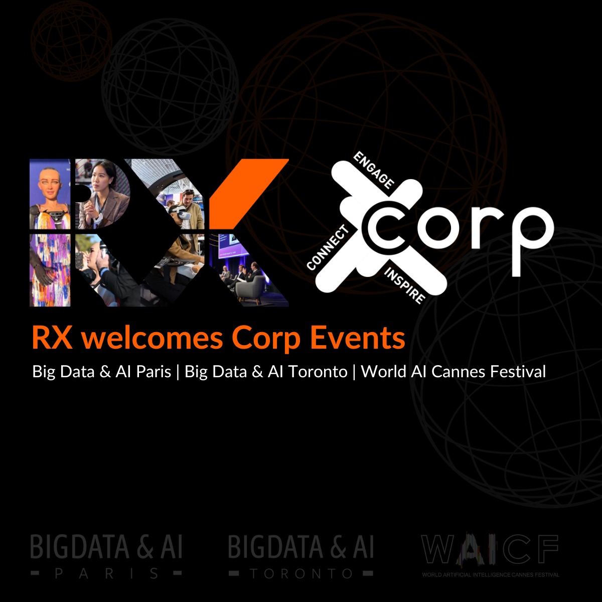 RX Acquires Corp Events, owner of Big Data & AI Paris