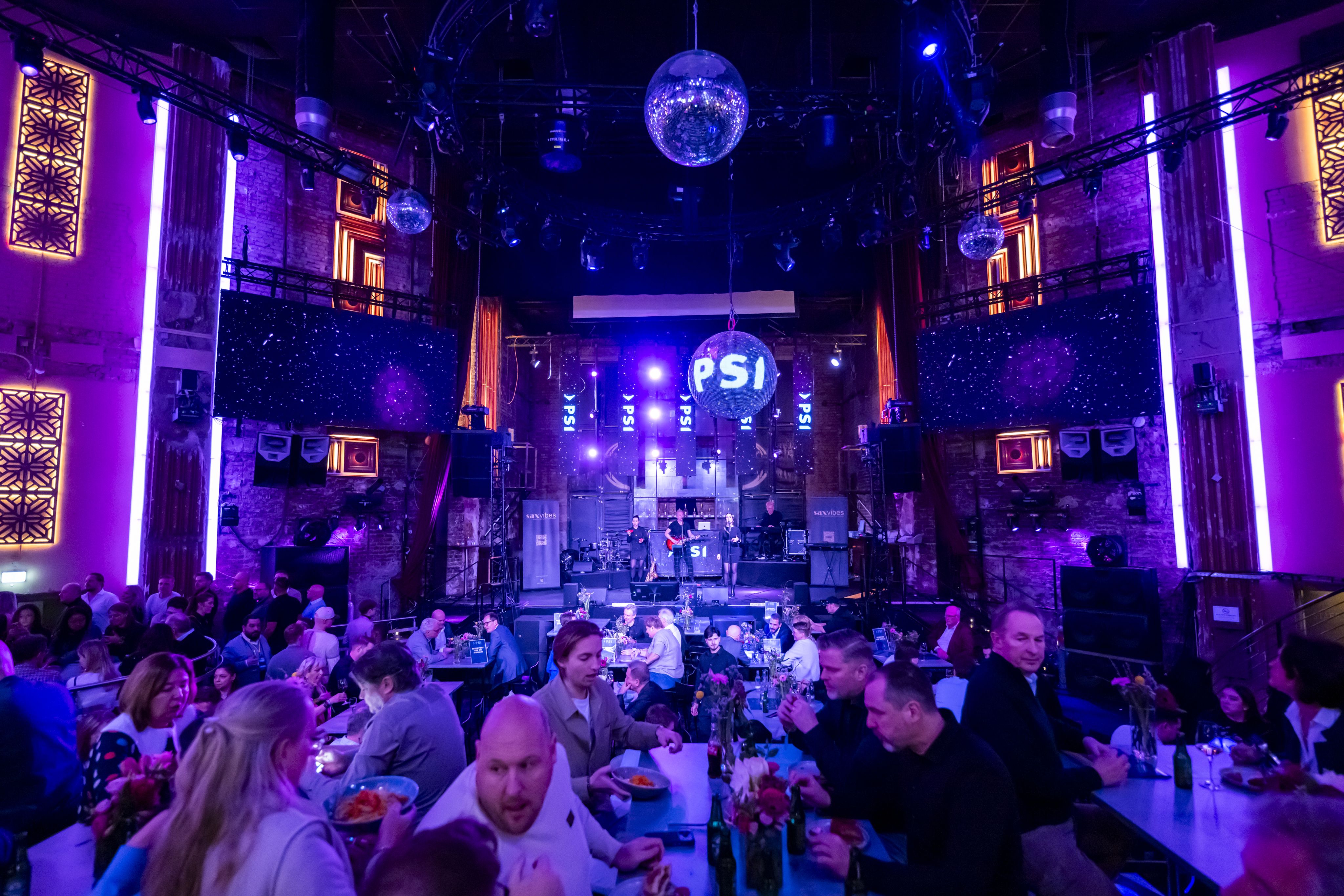 people watching concert during night time