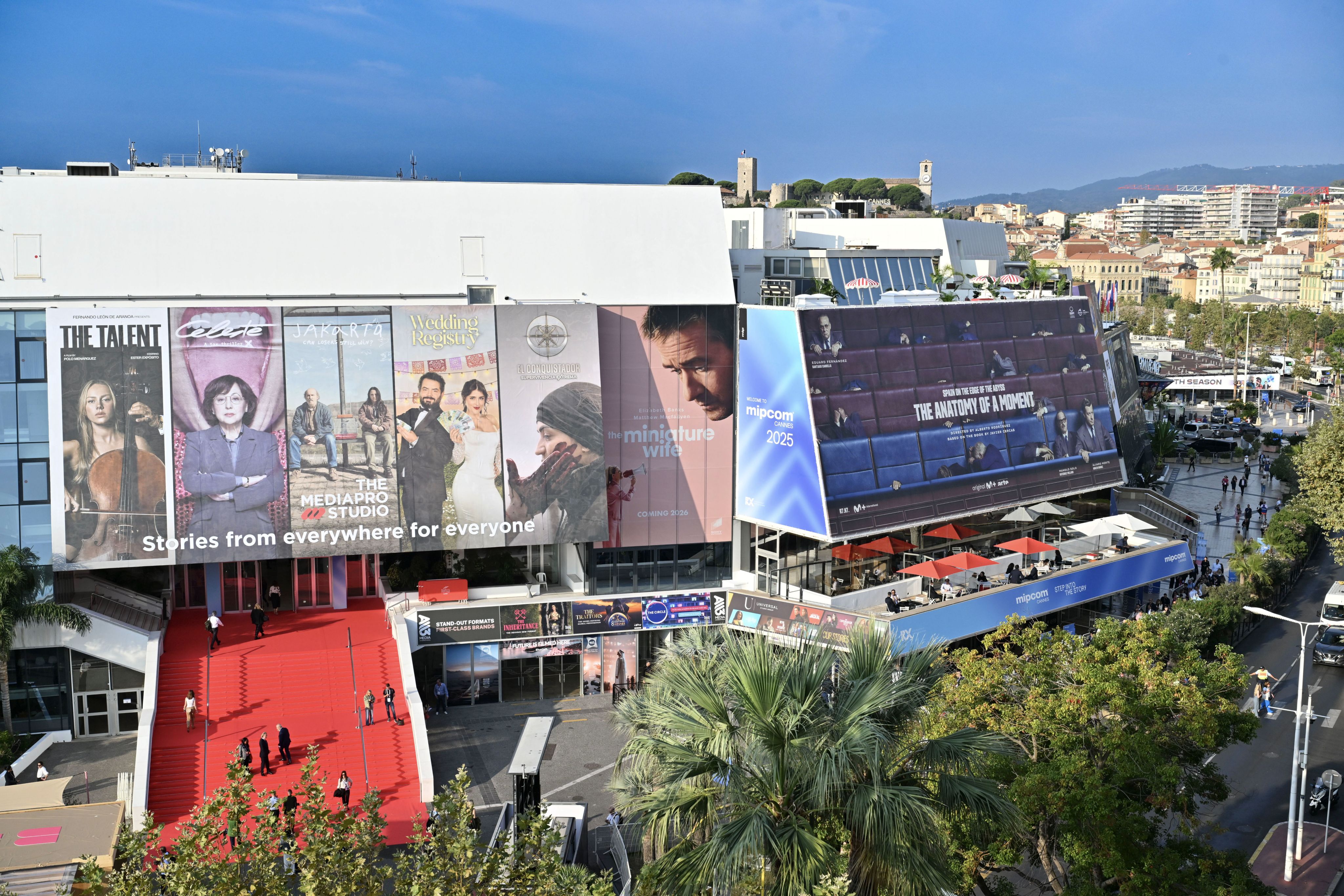 Two young women experiencing virtual reality together